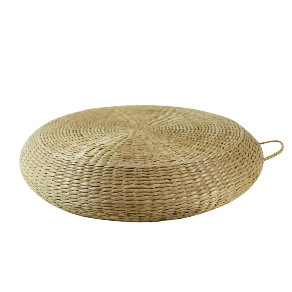 Straw Floor Cushions Floor Pouf - Image 6