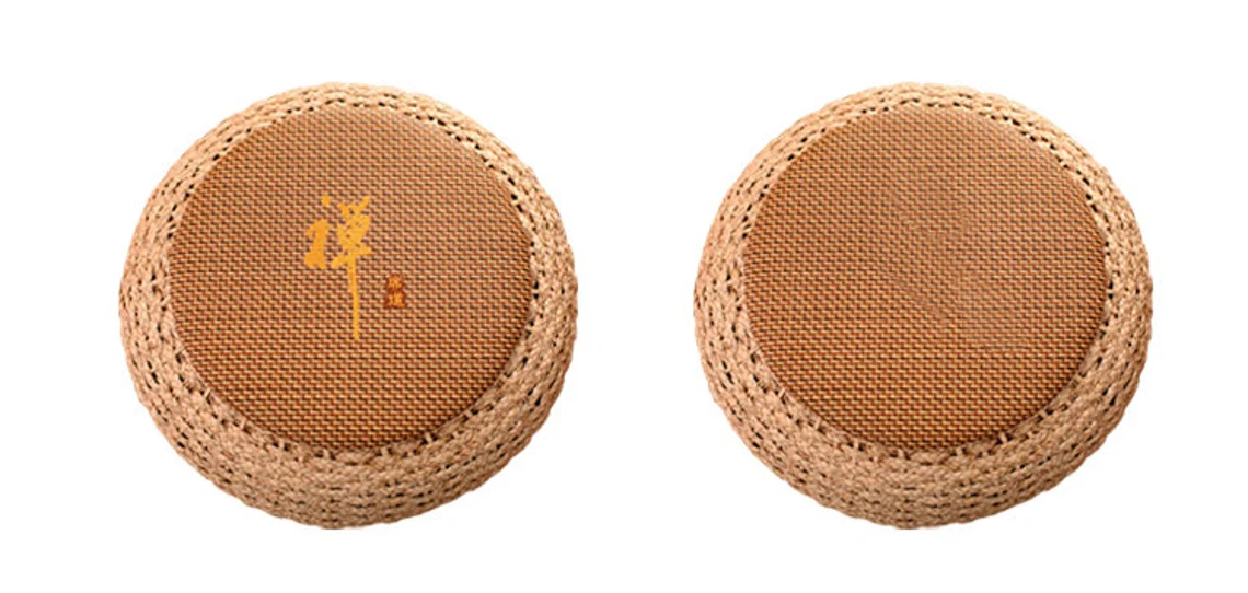 Straw Floor Cushions Ottomans Floor Pouf - Image 7