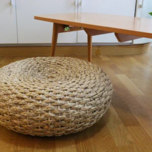 Straw Floor Cushions Ottomans Straw Pouf